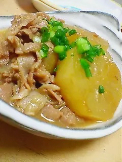 【菜谱搬运】猪肉萝卜味噌煮的做法