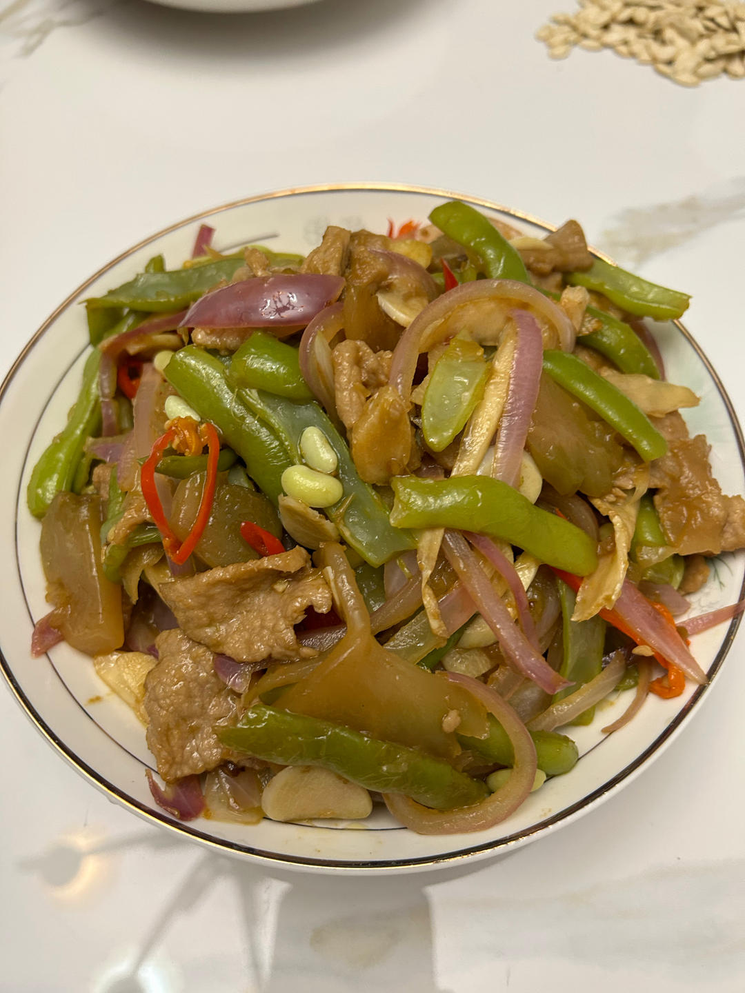 泡姜炒肉丝