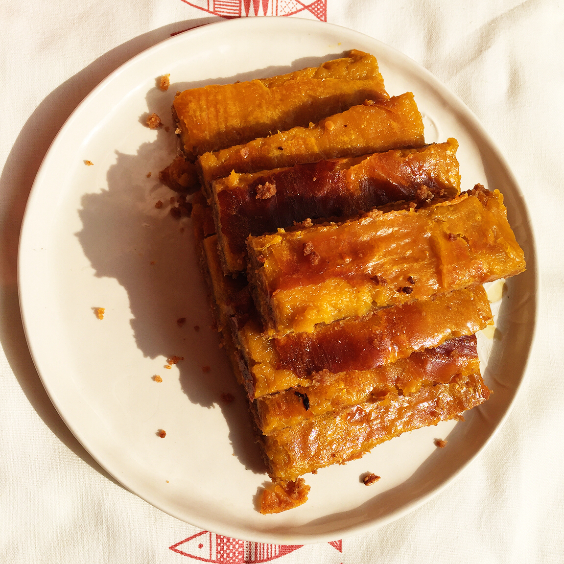 红薯蛋糕条♡sweet potato
