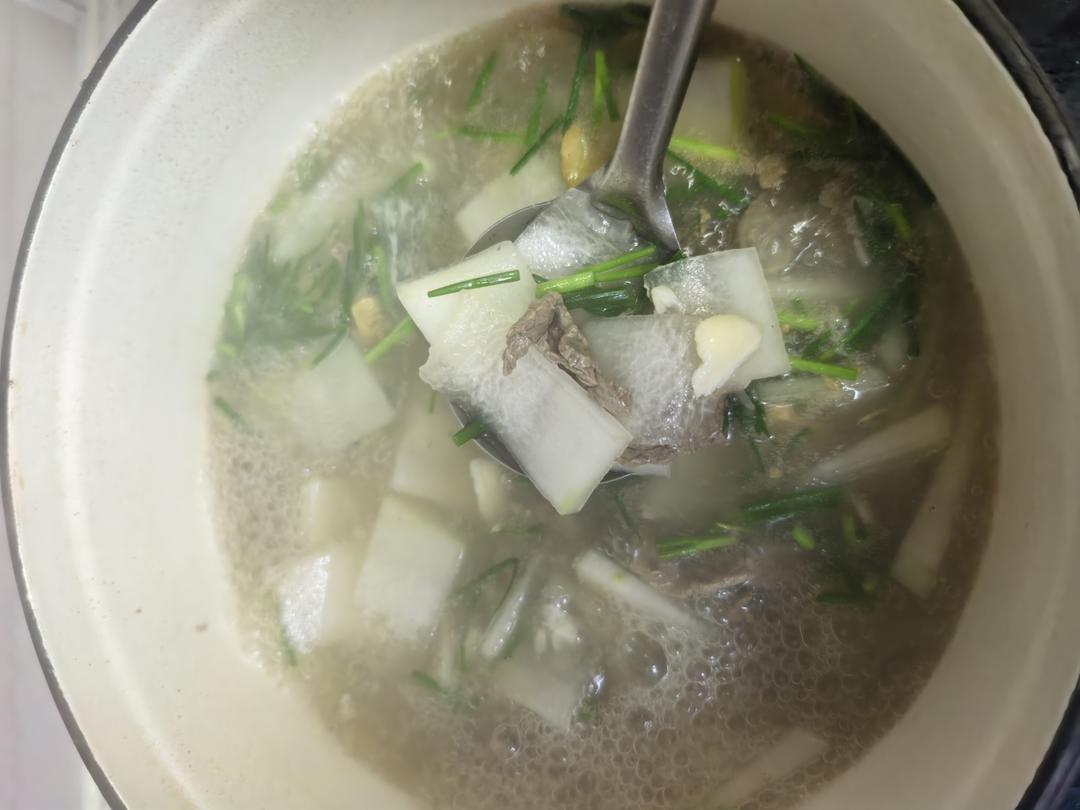生滚牛肉冬瓜汤