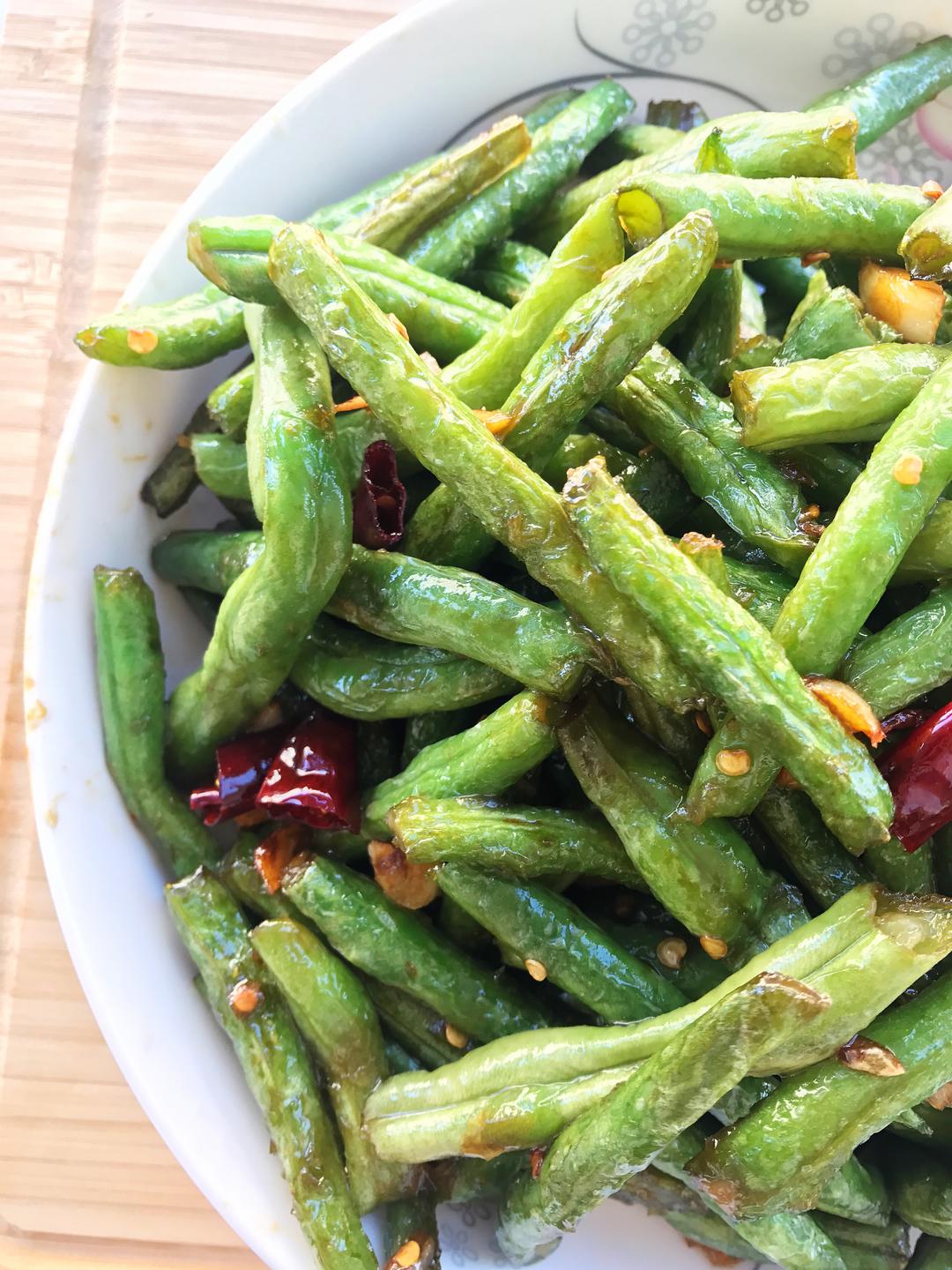 好吃的干煸四季豆（干煸芸豆、干煸豆角）
