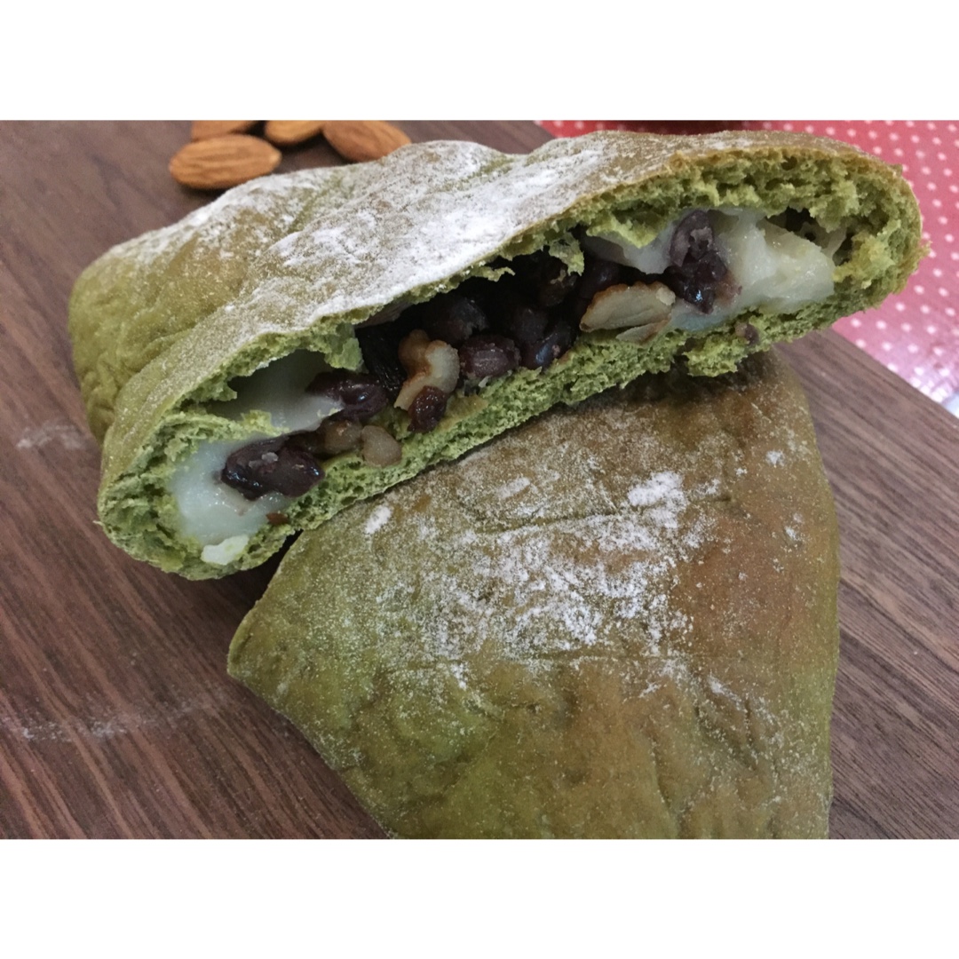麻薯夹心抹茶软欧