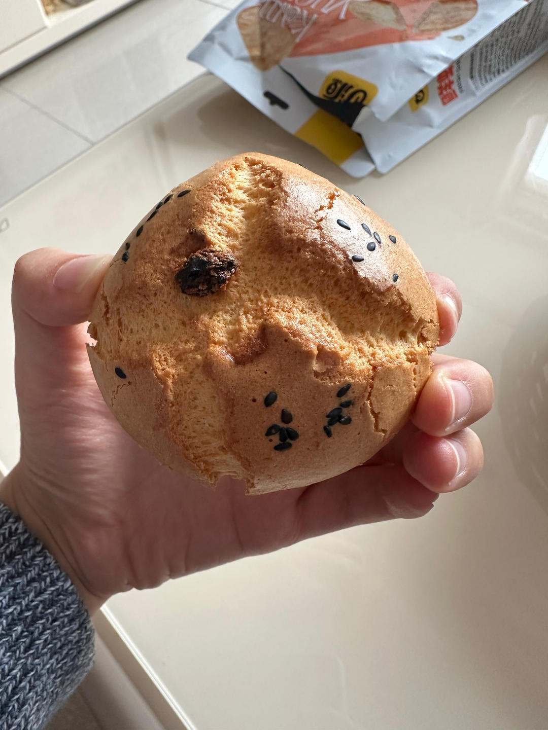 黄油烤年糕