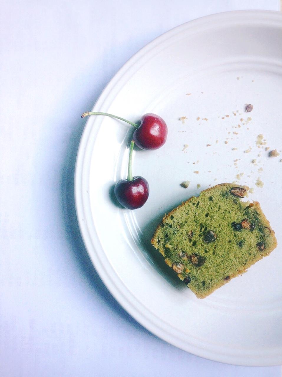 抹茶巧克力纹理磅蛋糕（Matcha and Chocolate Marble Pound Cake)