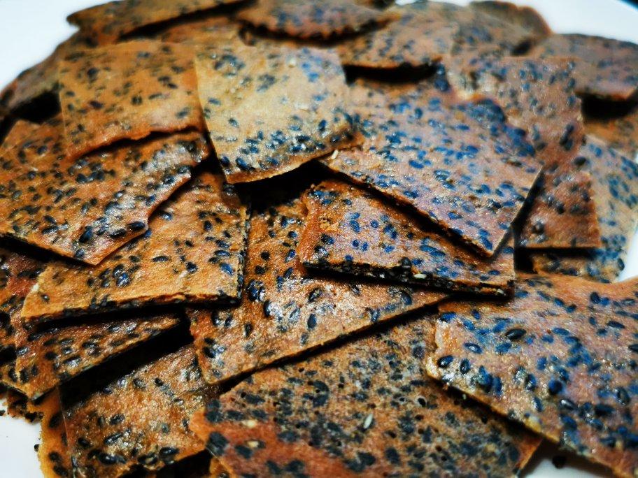 蛋白芝麻薄脆饼干（失败率低的做法）