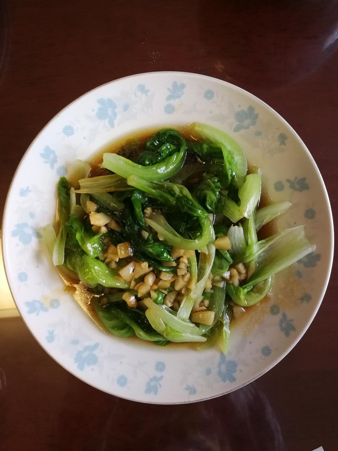 家常菜 蚝油生菜