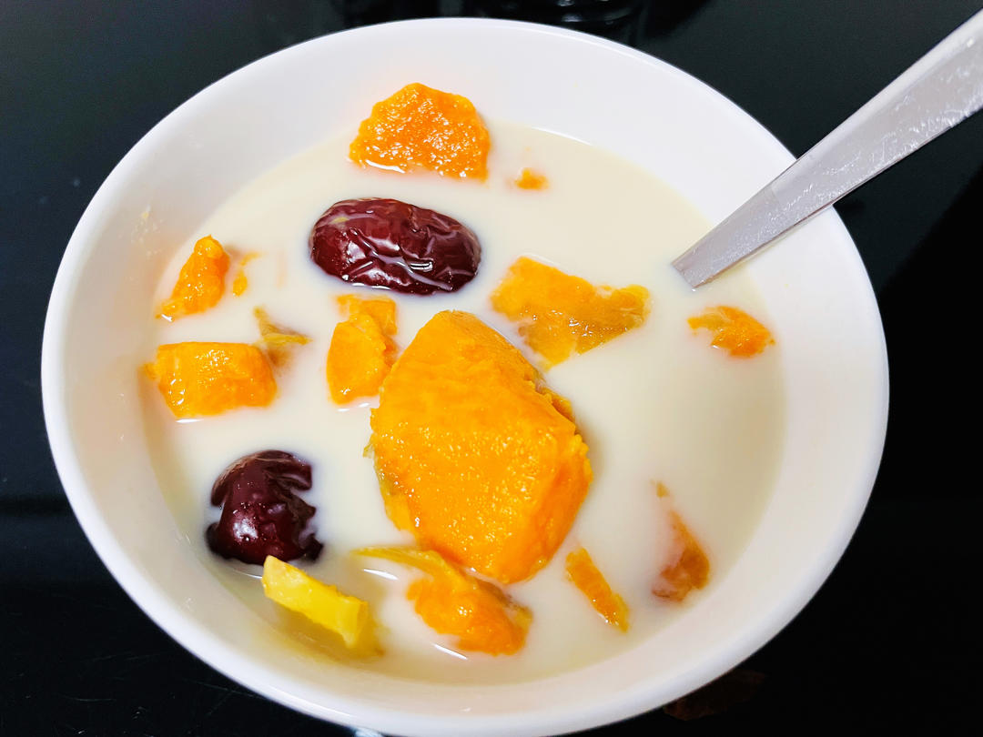 番薯红糖姜奶茶，喝出好气色～