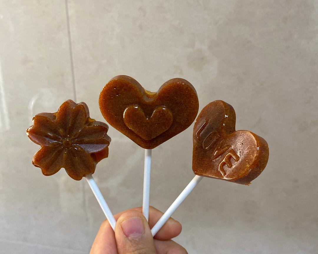 冰糖苹果棒棒糖