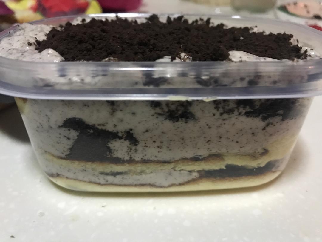 好吃到流泪的奥利奥咸奶油盒子蛋糕