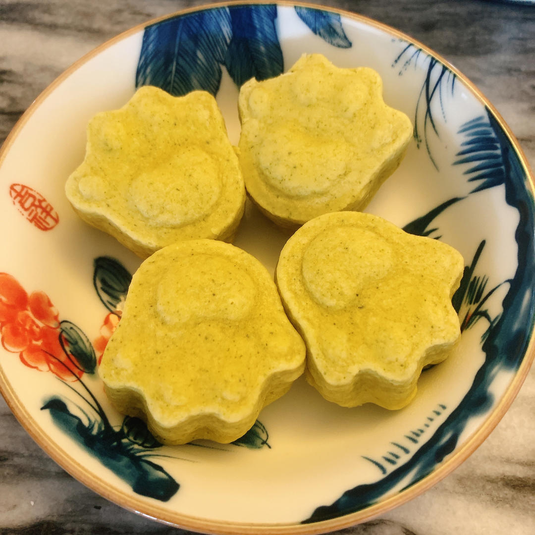 宝宝辅食-奶香西蓝花蒸糕