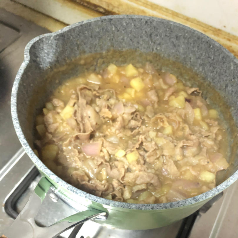 好吃到舔碗底的土豆肥牛拌饭