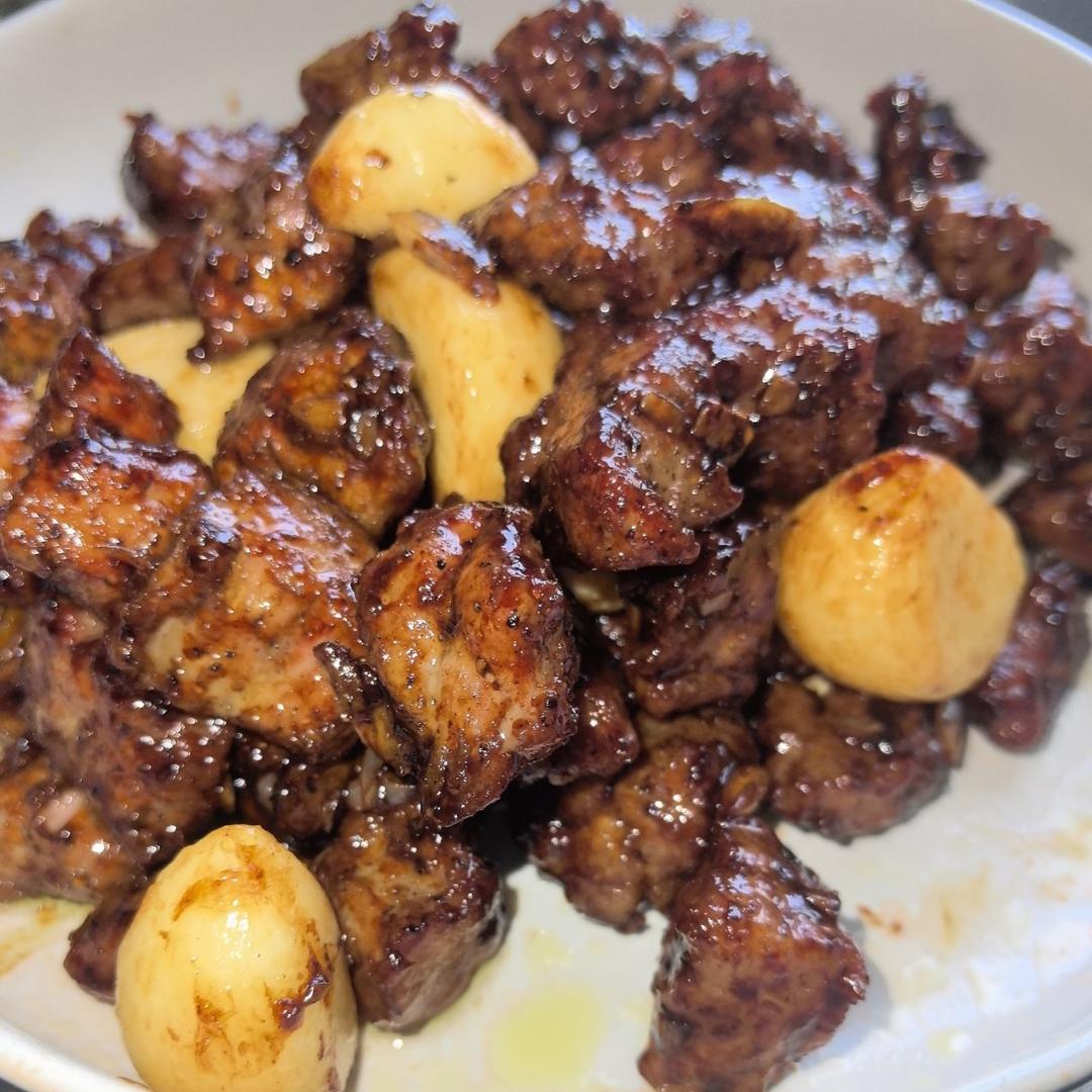 黑蒜子牛肉粒-津门秘方-家庭制作详细版