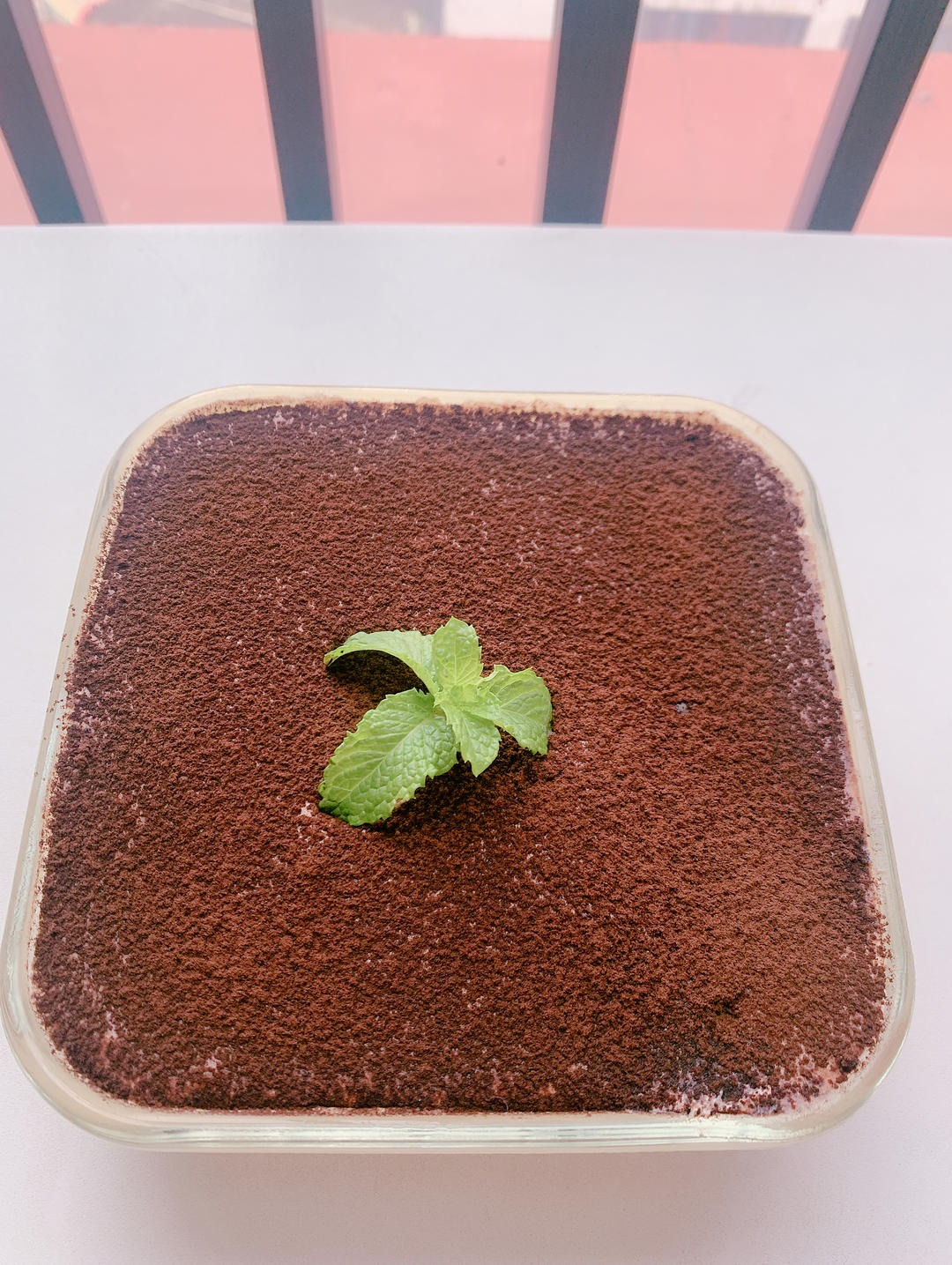 在欧洲学会的经典版提拉米苏