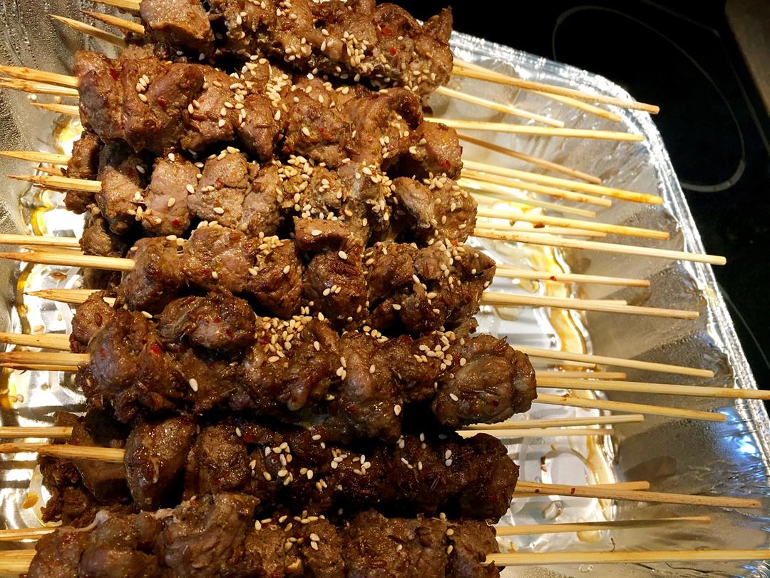 烤箱版新疆羊肉串