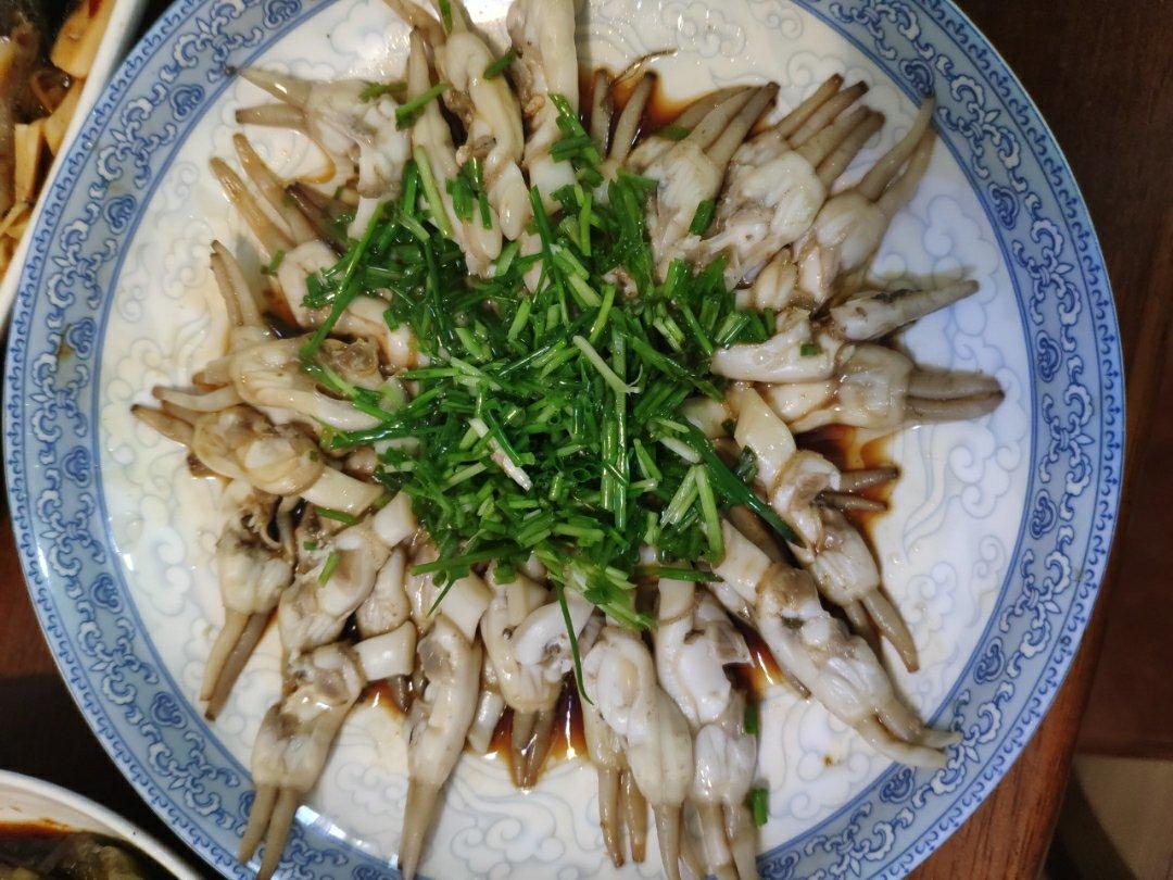 葱油蛏子