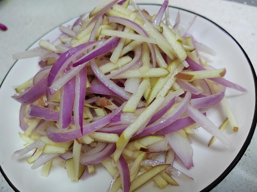 苹果洋葱丝