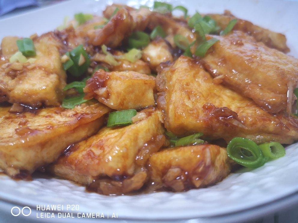 无敌好吃的香煎豆腐