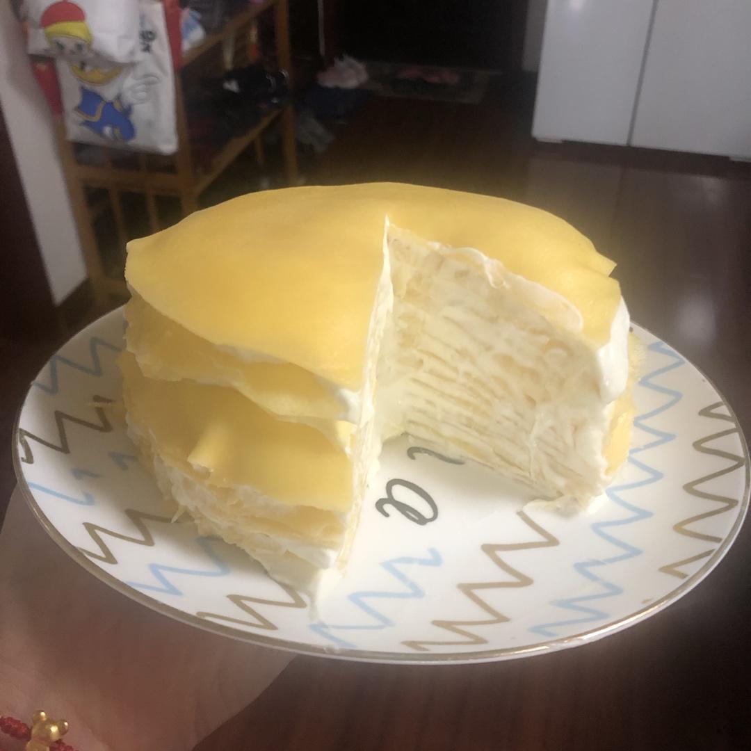 榴莲千层（超软糯蛋皮配方٩( ᐛ )و