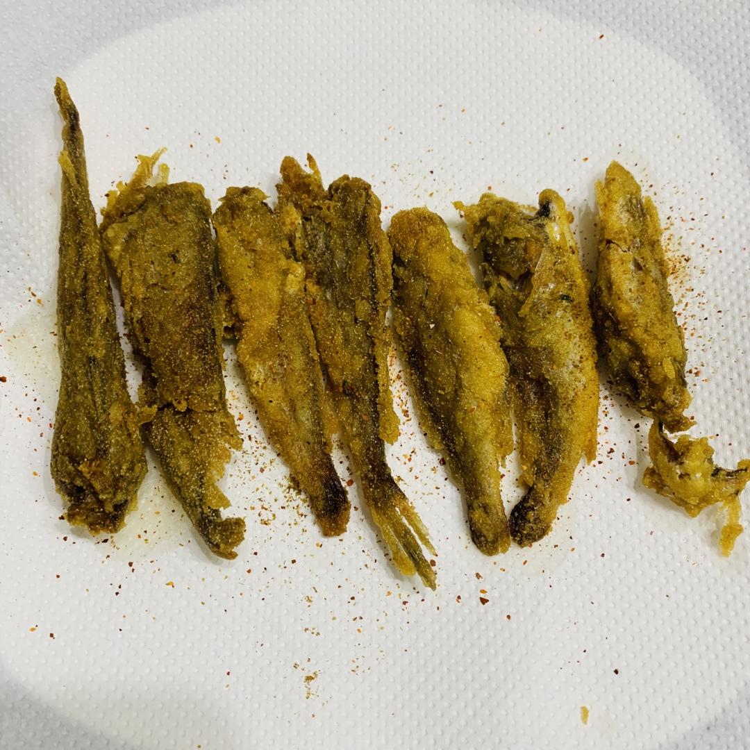 酥炸小黄鱼～吸油少