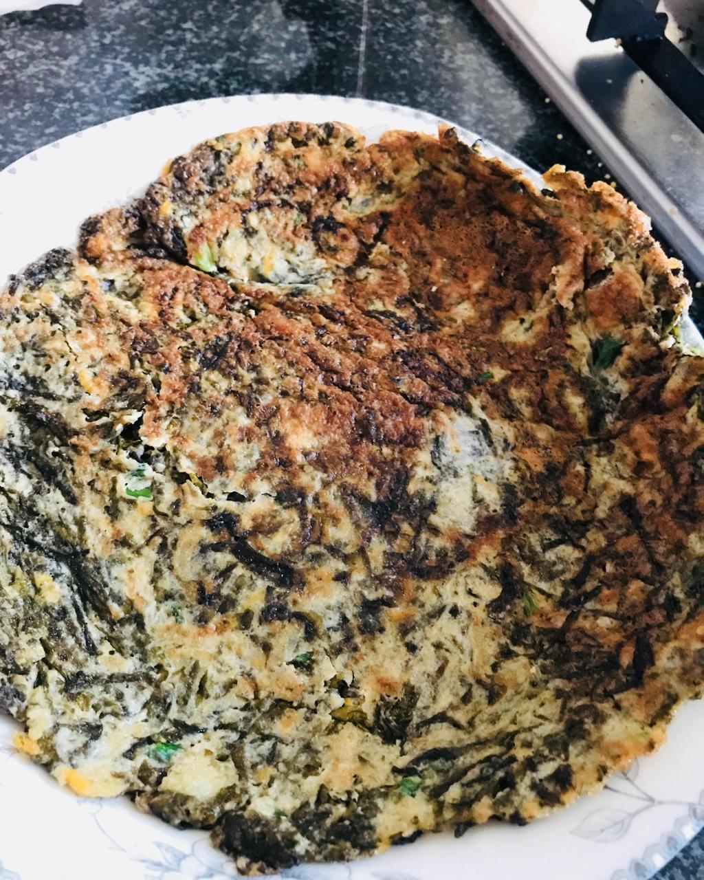 紫菜煎蛋饼