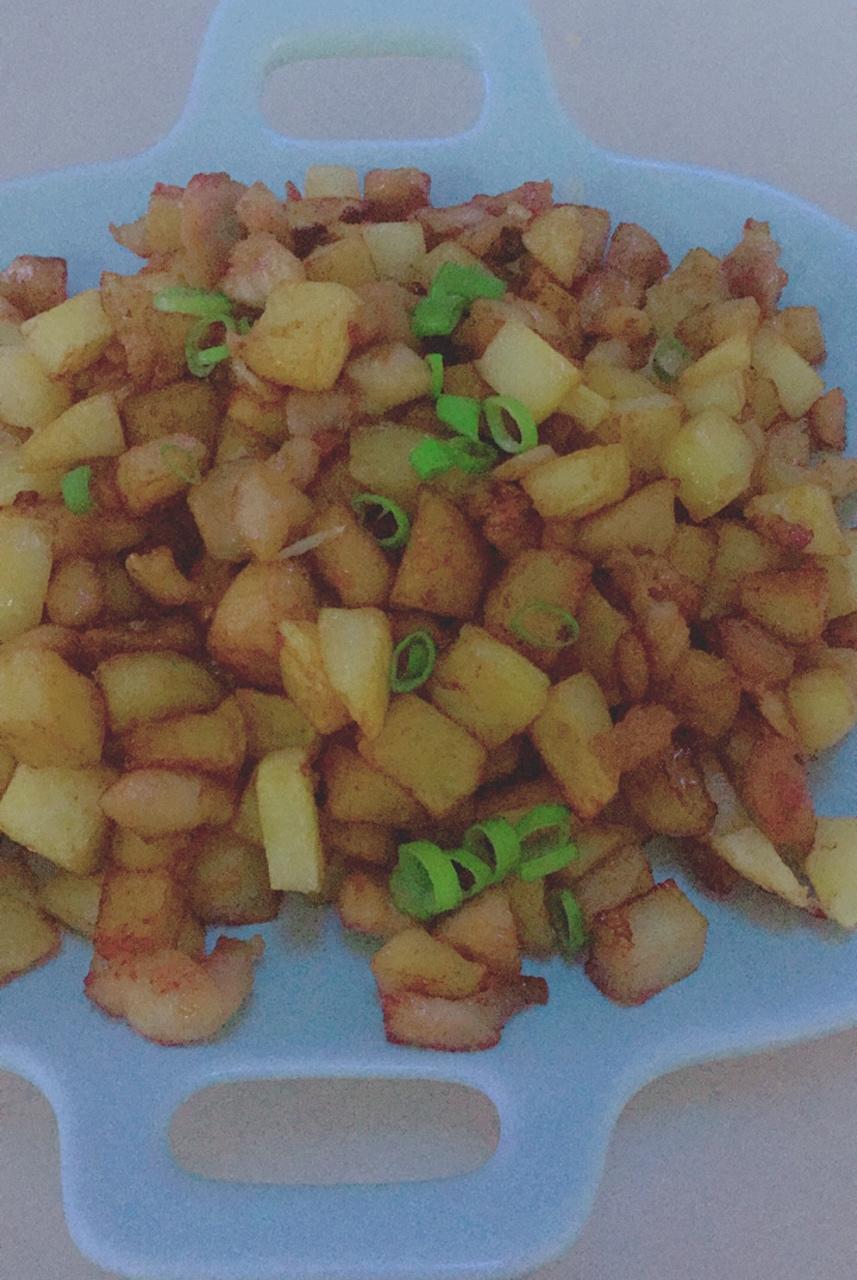 一道怎么做都好吃的干煎土豆鸡丁（红烧，咖喱，椒盐，孜然）