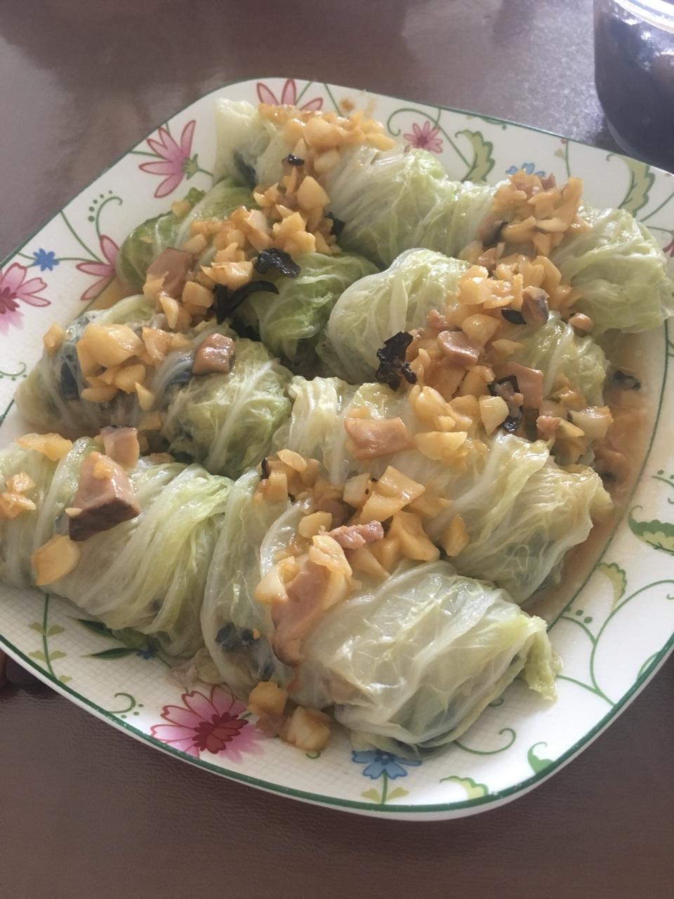 肉酿白菜卷