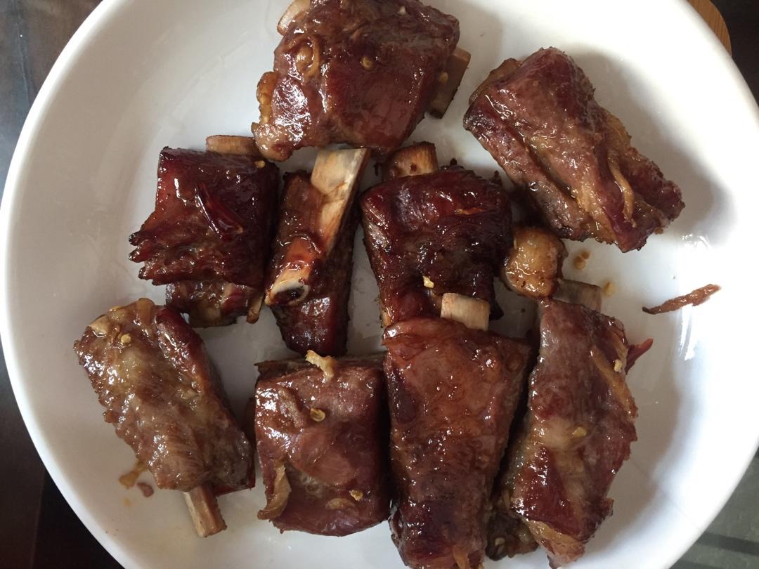 锡纸烤排骨