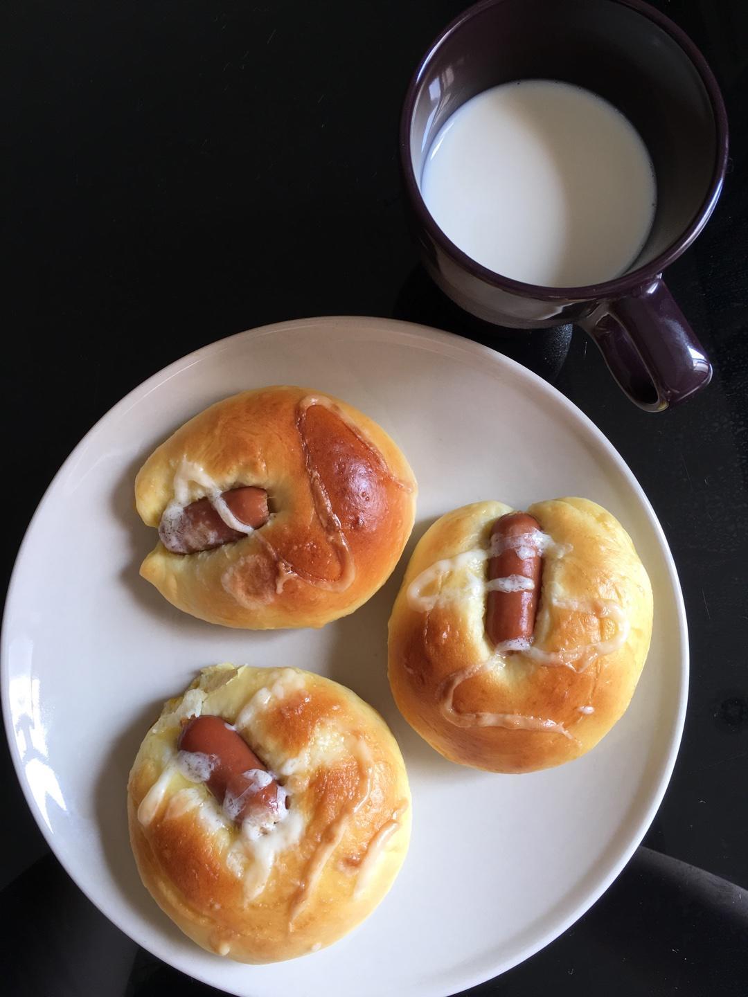 冷冻面包加热方法（电饭锅版）的做法