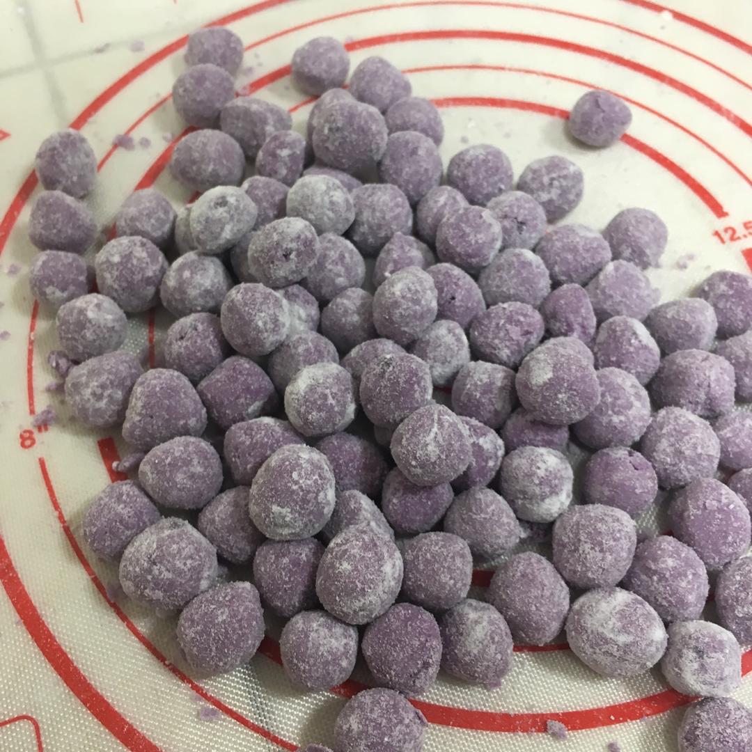 紫薯汤圆+南瓜西米露