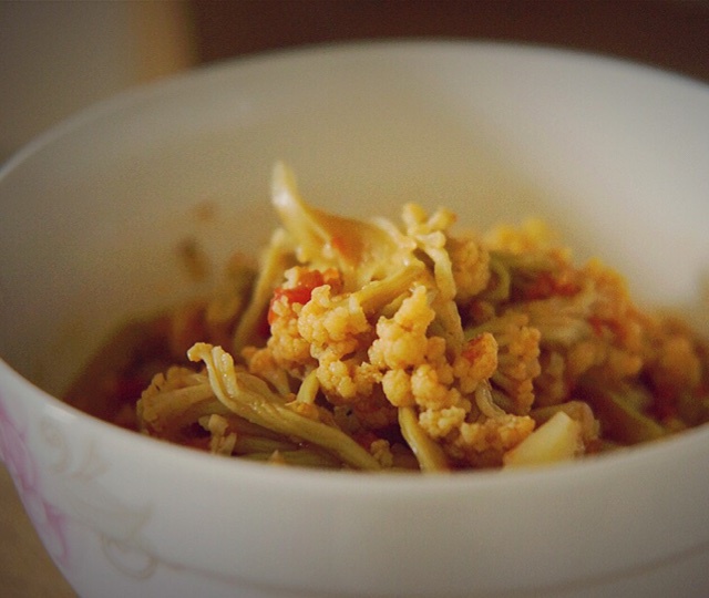 西红柿烩杏鲍菇