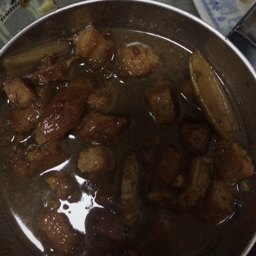 不焯水不放油的家常红烧肉