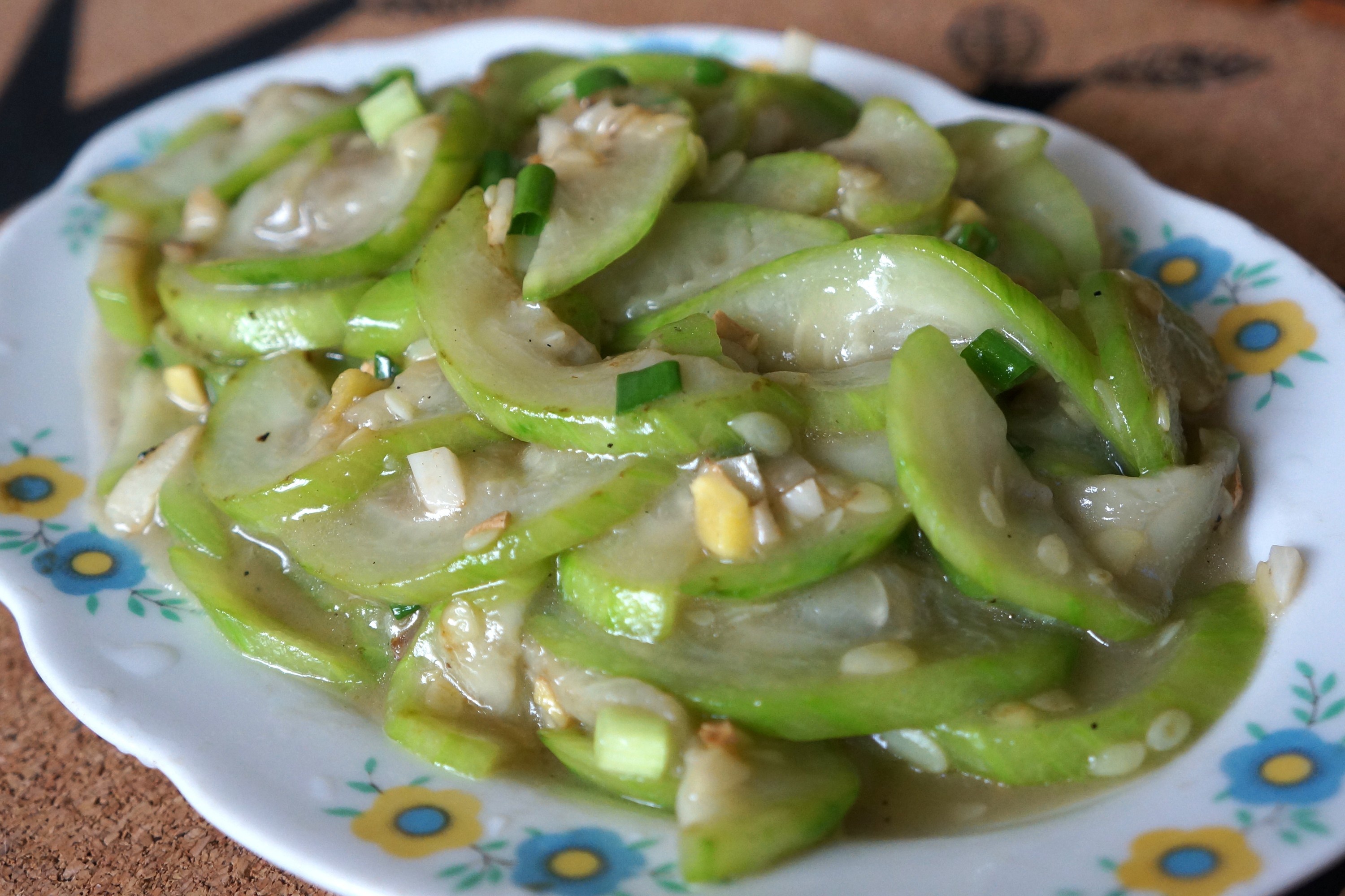 清炒丝瓜（川味家常做法）