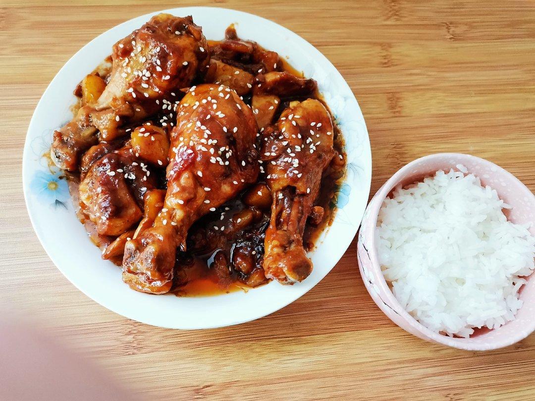 鸡翅根炖土豆