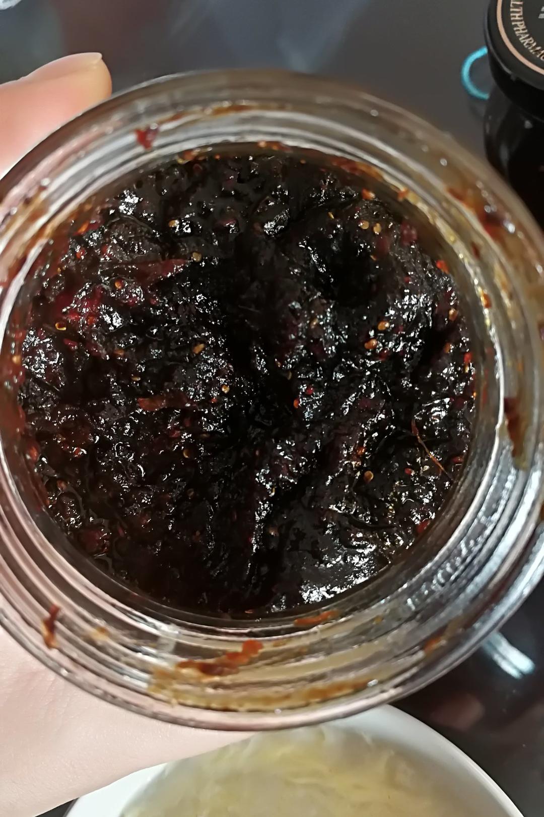 黑糖红枣枸杞姜母茶酱