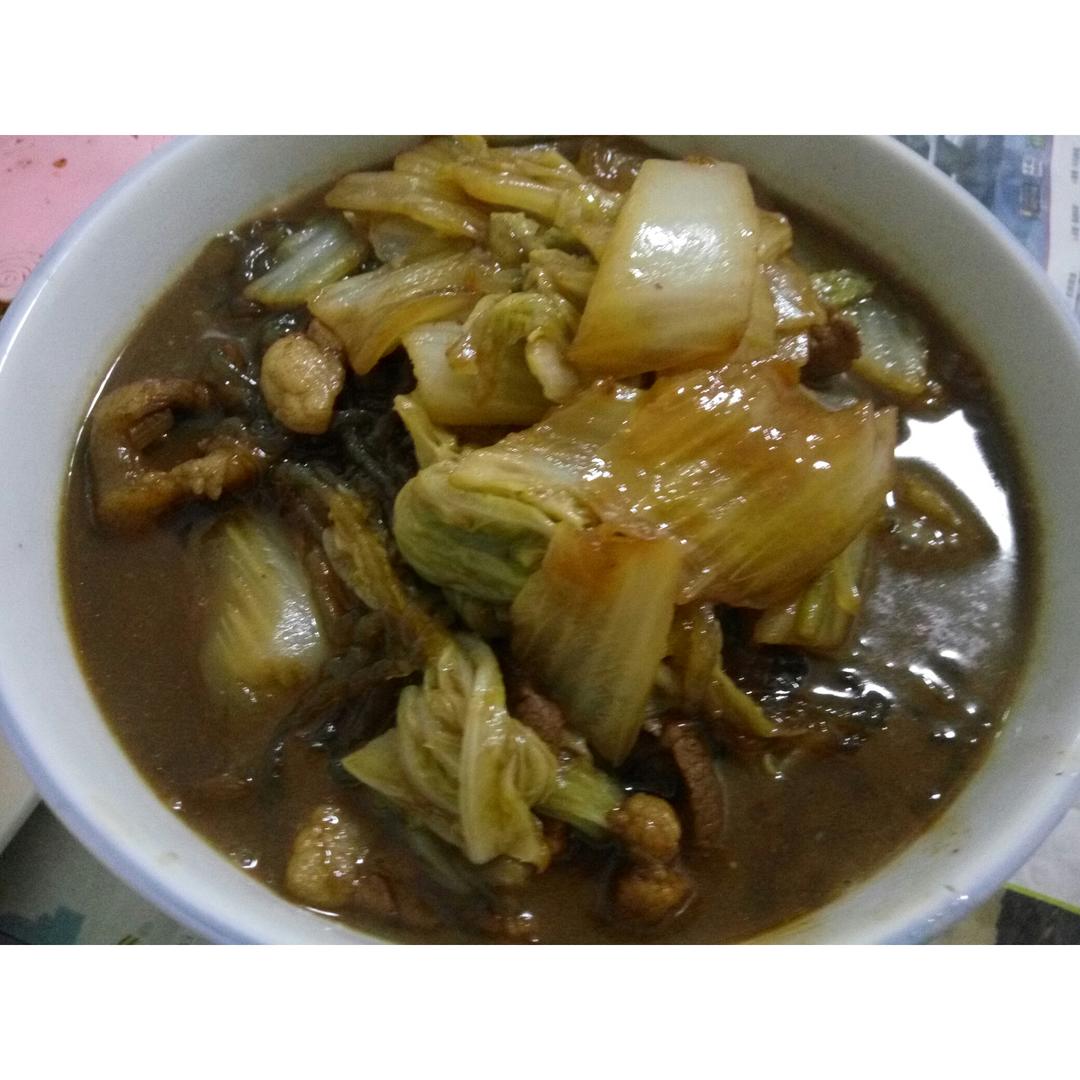白菜炖粉条