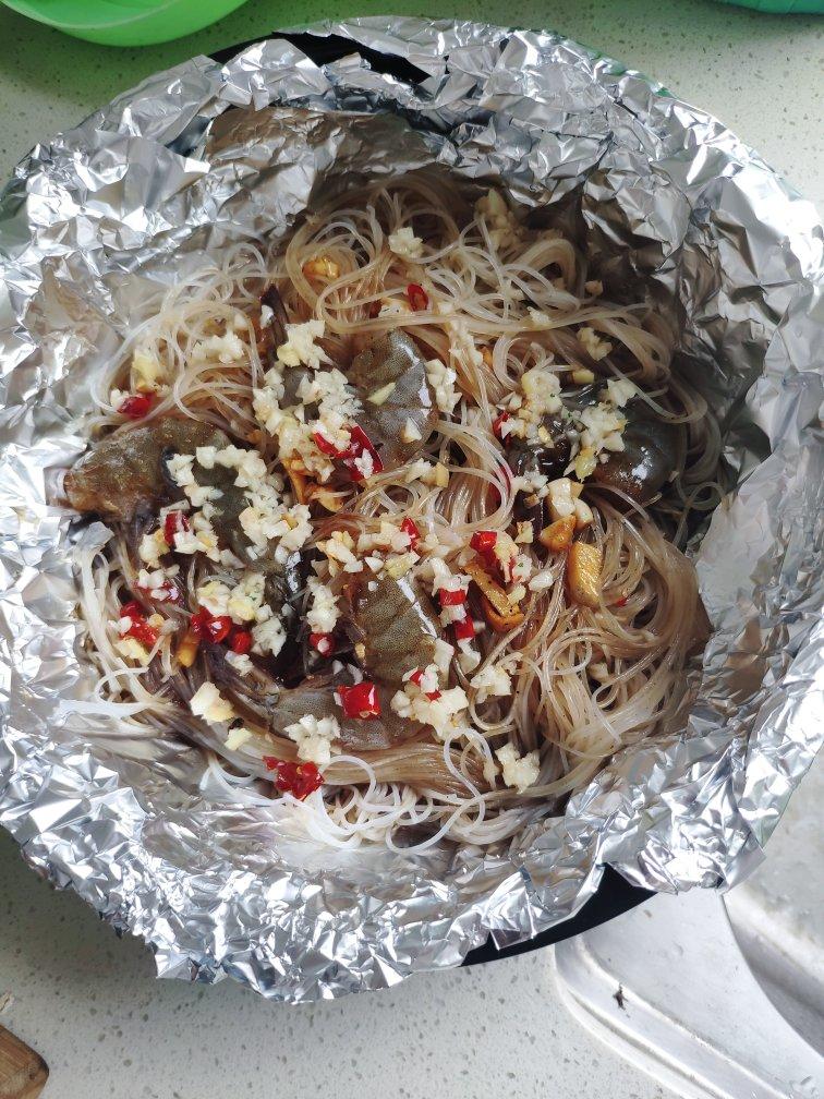 蒜蓉粉丝烤虾