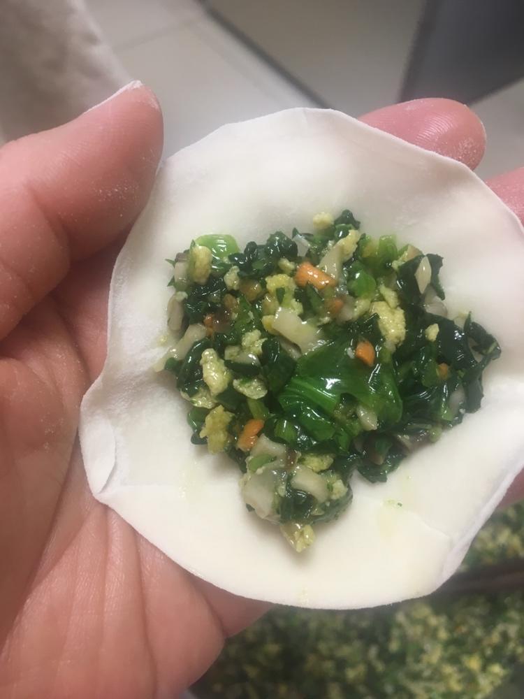 五色素馅饺子🥟的做法 步骤10