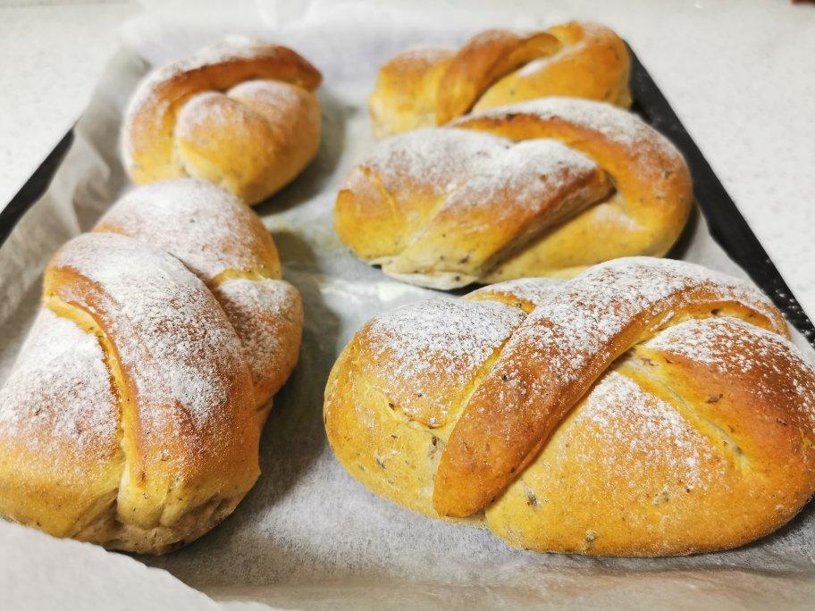 全麦牛奶蜜豆软欧