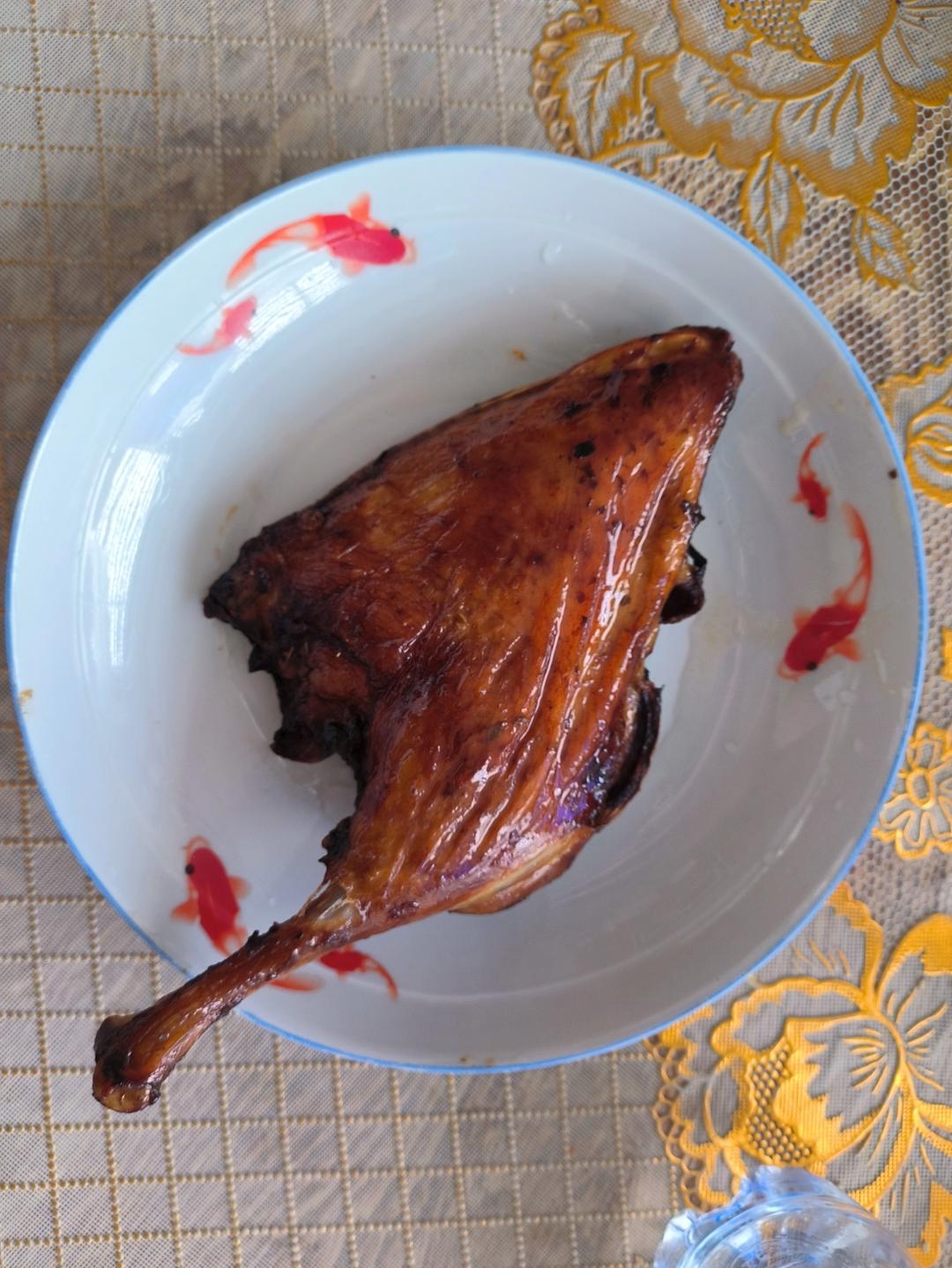 烤鸭腿空气炸锅