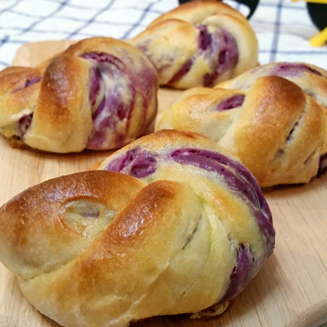 紫薯面包卷（君之配方）