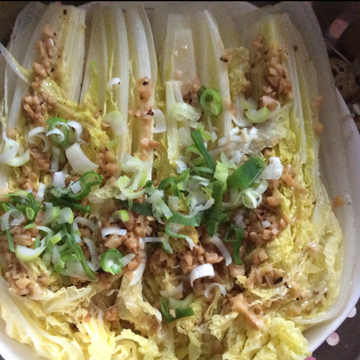 蒜蓉粉丝蒸娃娃菜