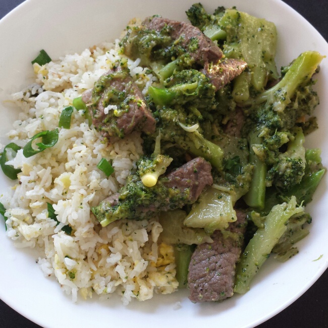 西兰花炒牛肉