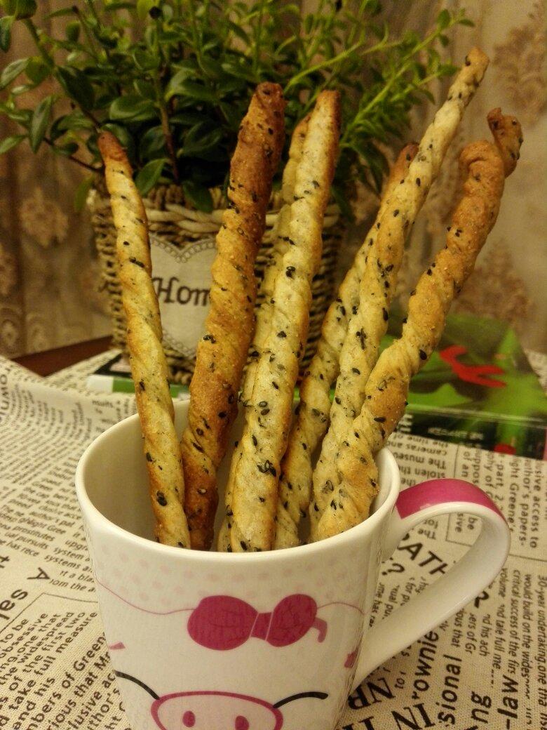 香甜芝麻面包棒~超级简单快手