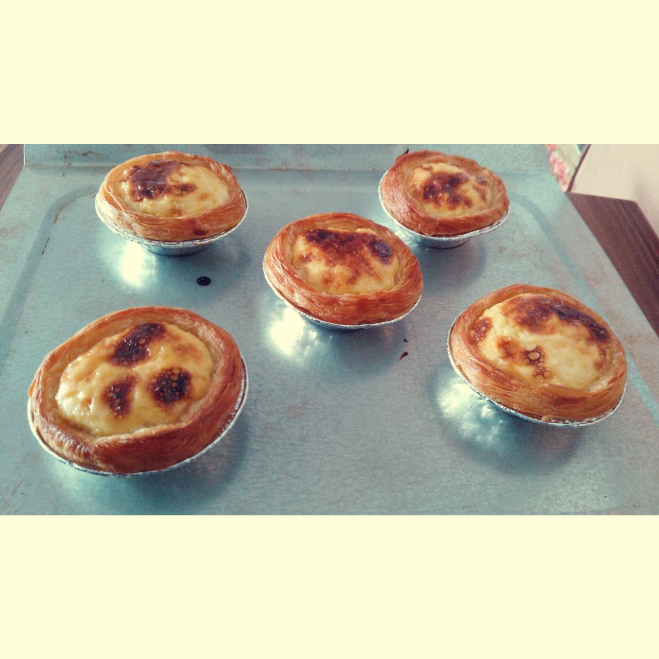 超完美味道超正的蛋挞配方，比KFC的还要嫩还要香~做过最好吃的蛋挞配方