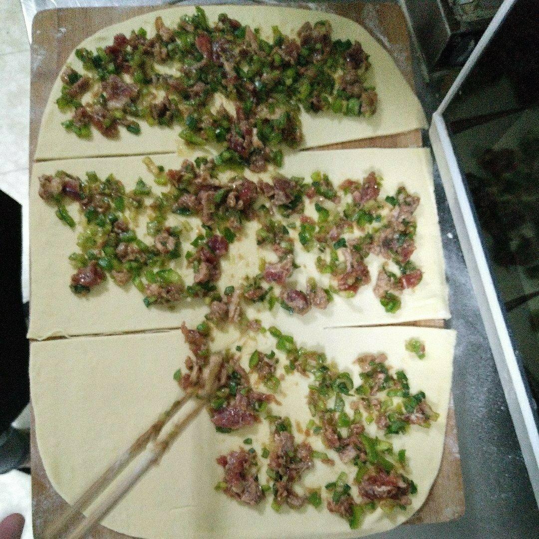 千层牛肉饼