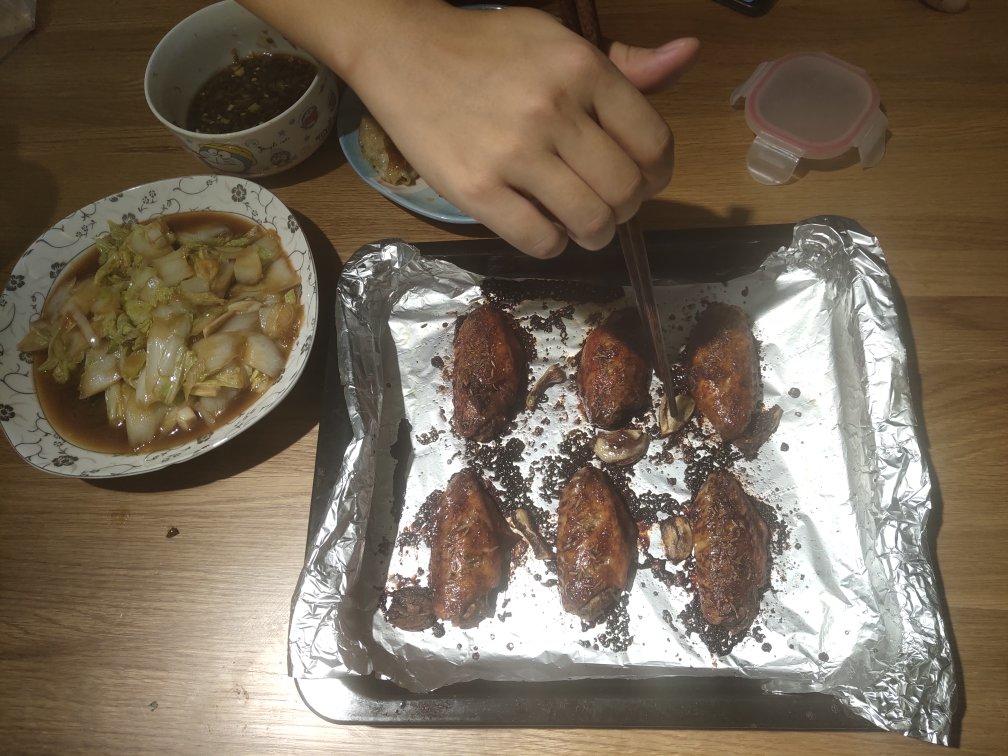 烤箱孜然烤鸡翅