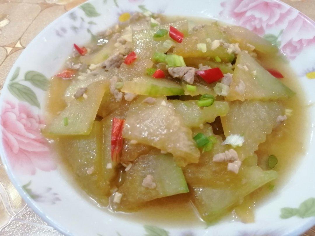肉末炒冬瓜(超下饭)