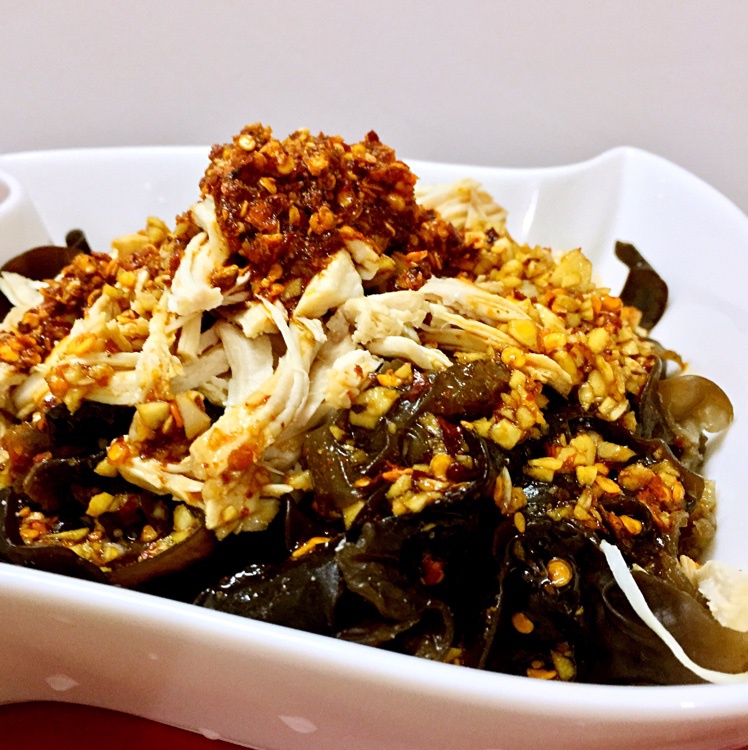 减脂健身｜凉拌手撕鸡丝（香辣&麻油版）