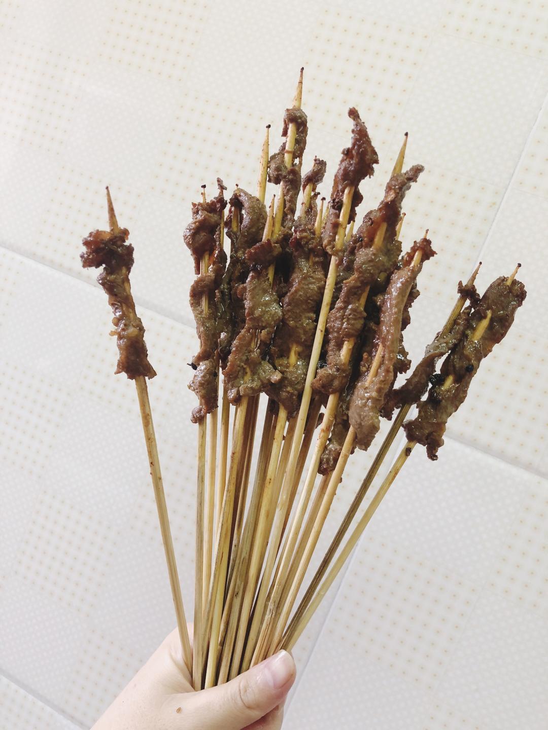 双椒牛小串串🍢的做法 步骤5