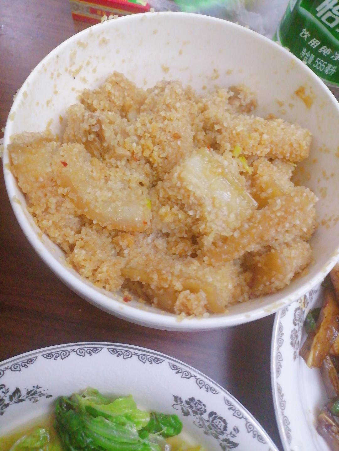 绝绝子！甩饭店几条街的粉蒸肉（粉蒸排骨）